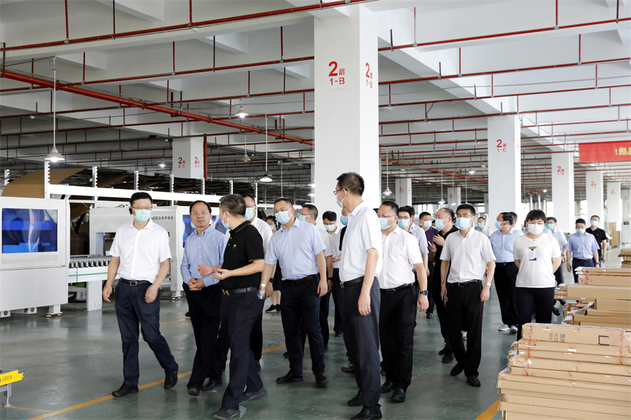 “全区智能化改造和数字化转型现场观摩会”走进多宝app·平台（中国）官方下载_多宝（中国）